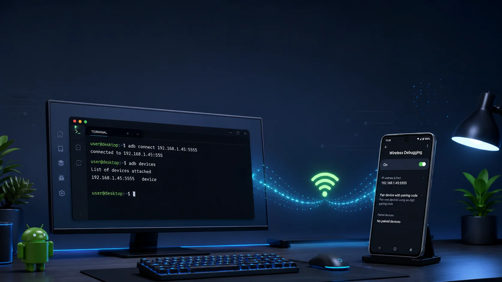 Cara Menghubungkan Android ke ADB via Wi-Fi Tanpa USB (Wireless Debugging Android 11+)